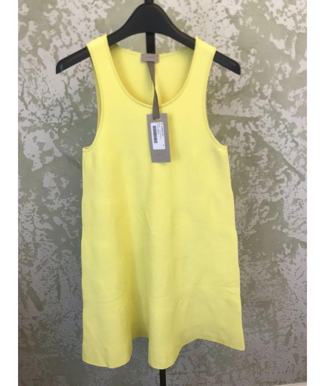 MRZ Желтое вискозное повседневное платье, фото 7