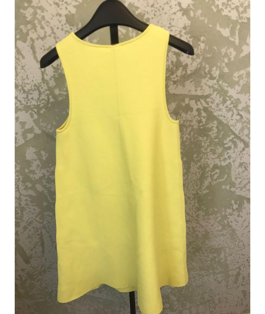 MRZ Желтое вискозное повседневное платье, фото 2
