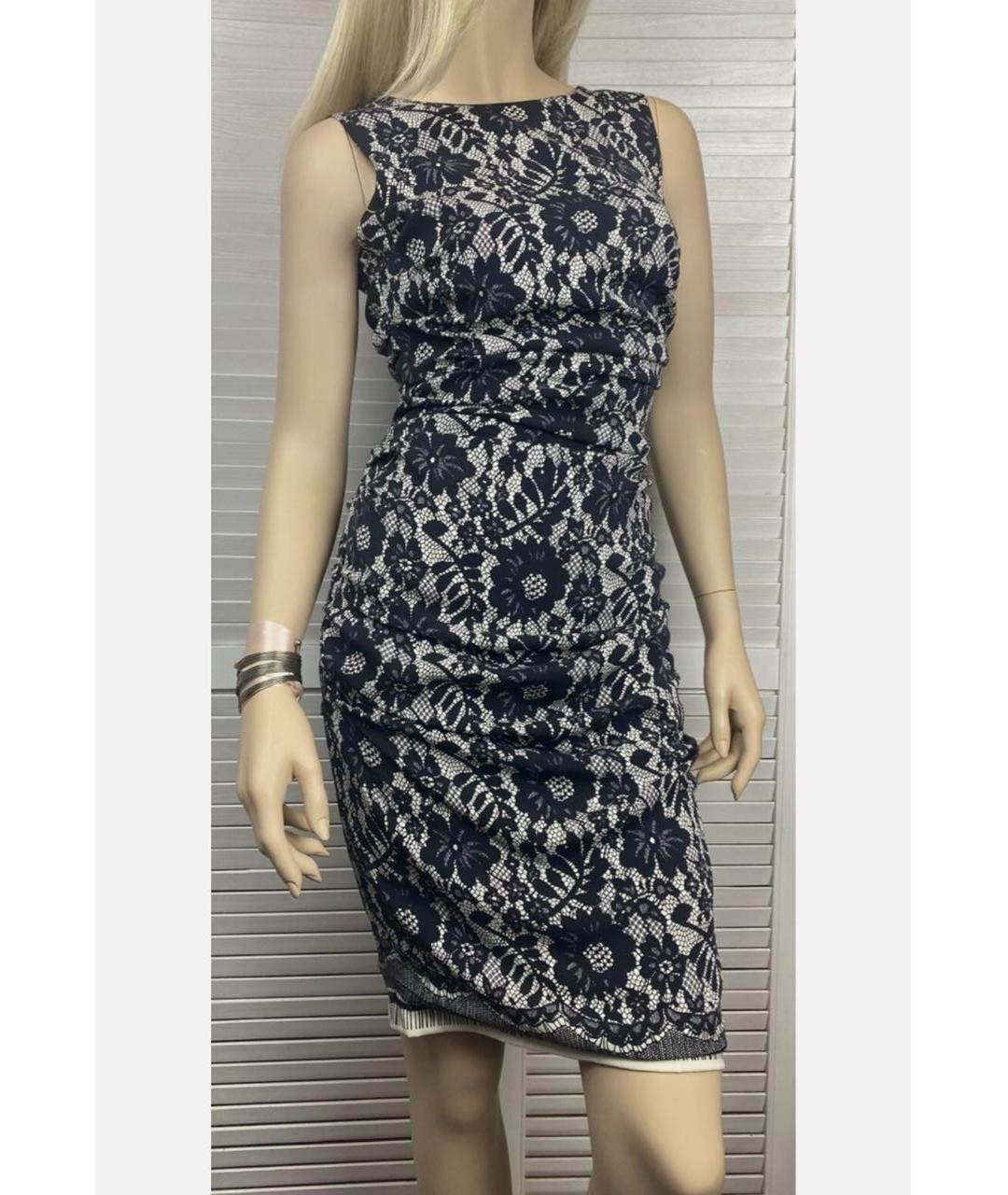 DOLCE&GABBANA Мульти шелковое вечернее платье, фото 5