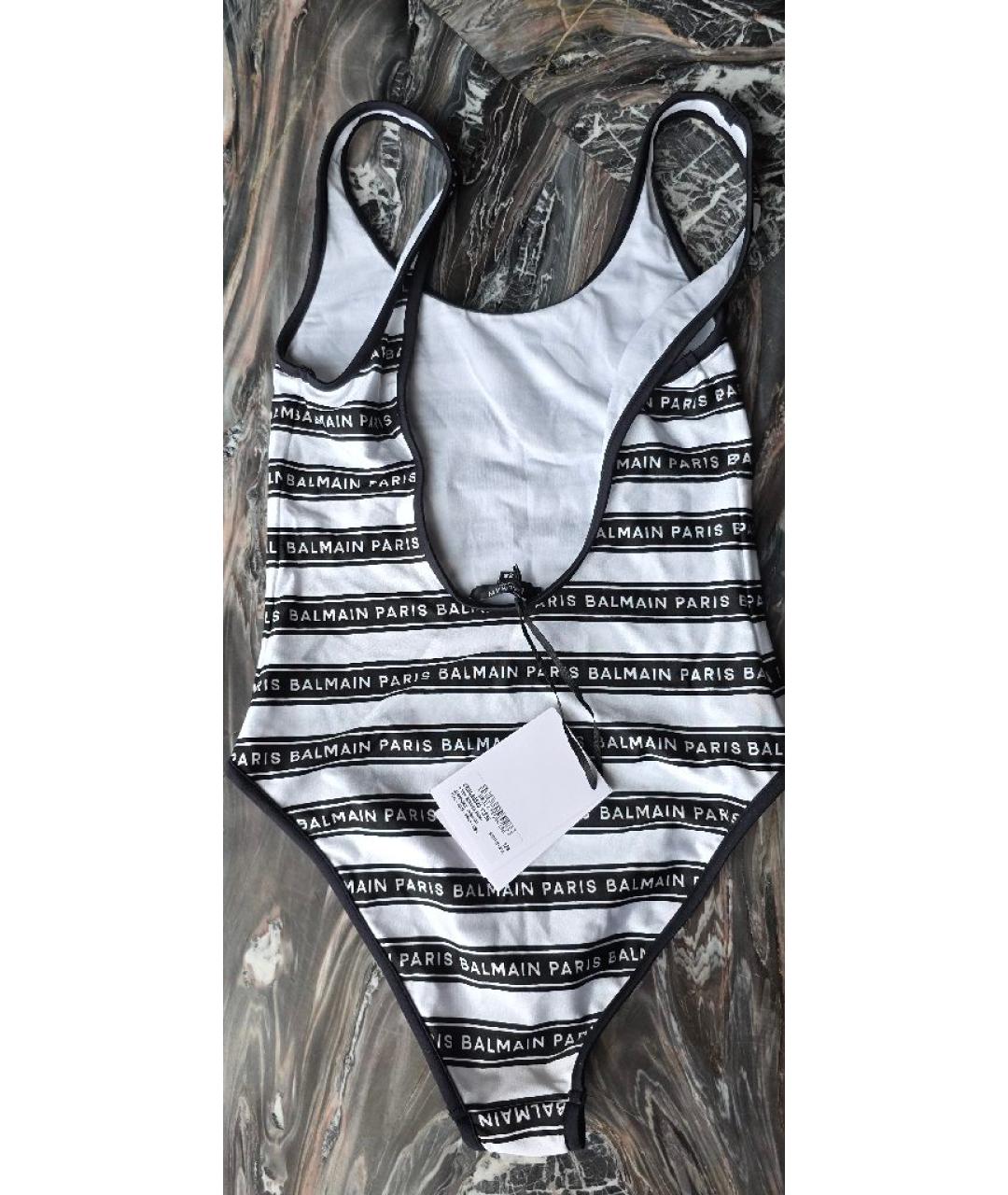 BALMAIN Черный полиамидовый купальник, фото 3