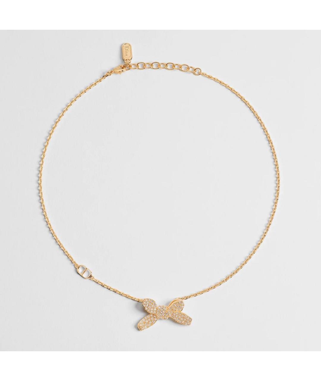 CHRISTIAN DIOR Золотое колье, фото 4