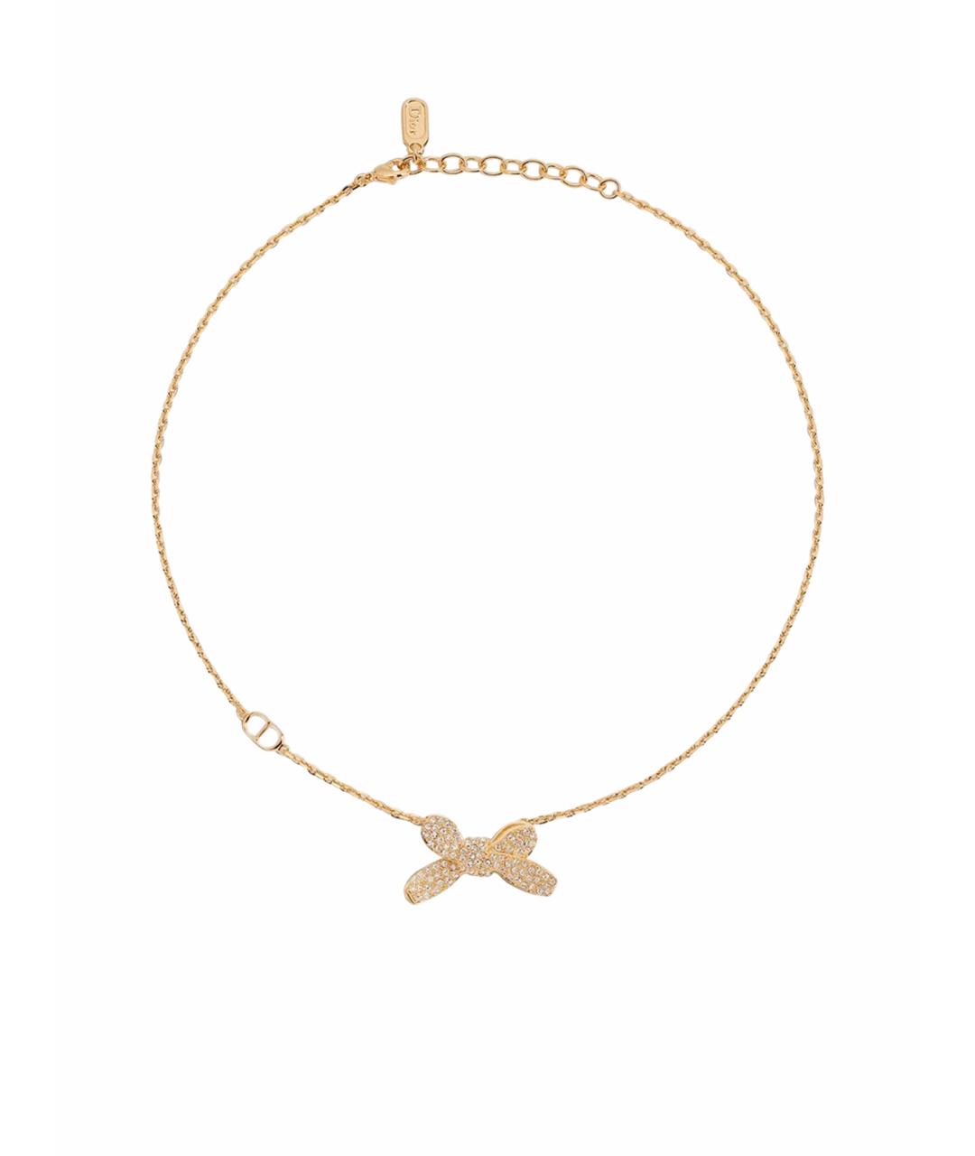 CHRISTIAN DIOR Золотое колье, фото 1