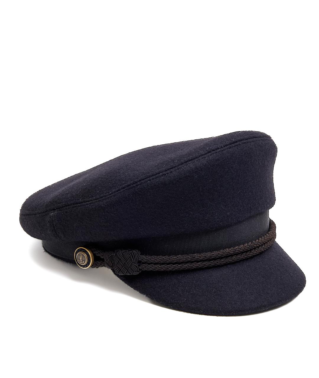 SAINT LAURENT Черная шерстяная кепка, фото 2