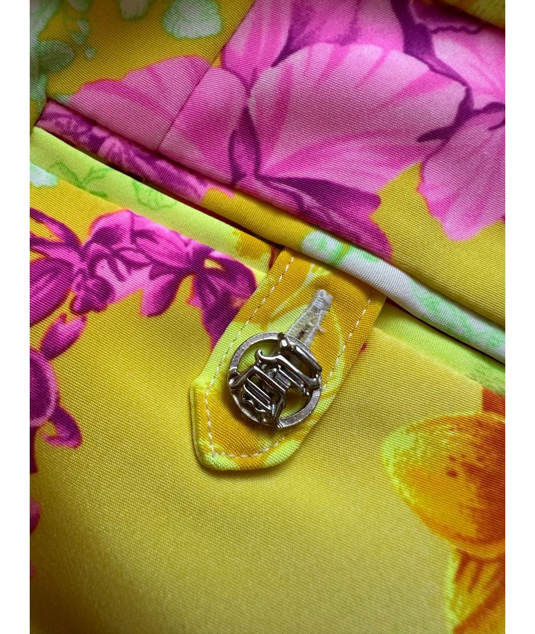 VERSACE Мульти юбка миди, фото 3