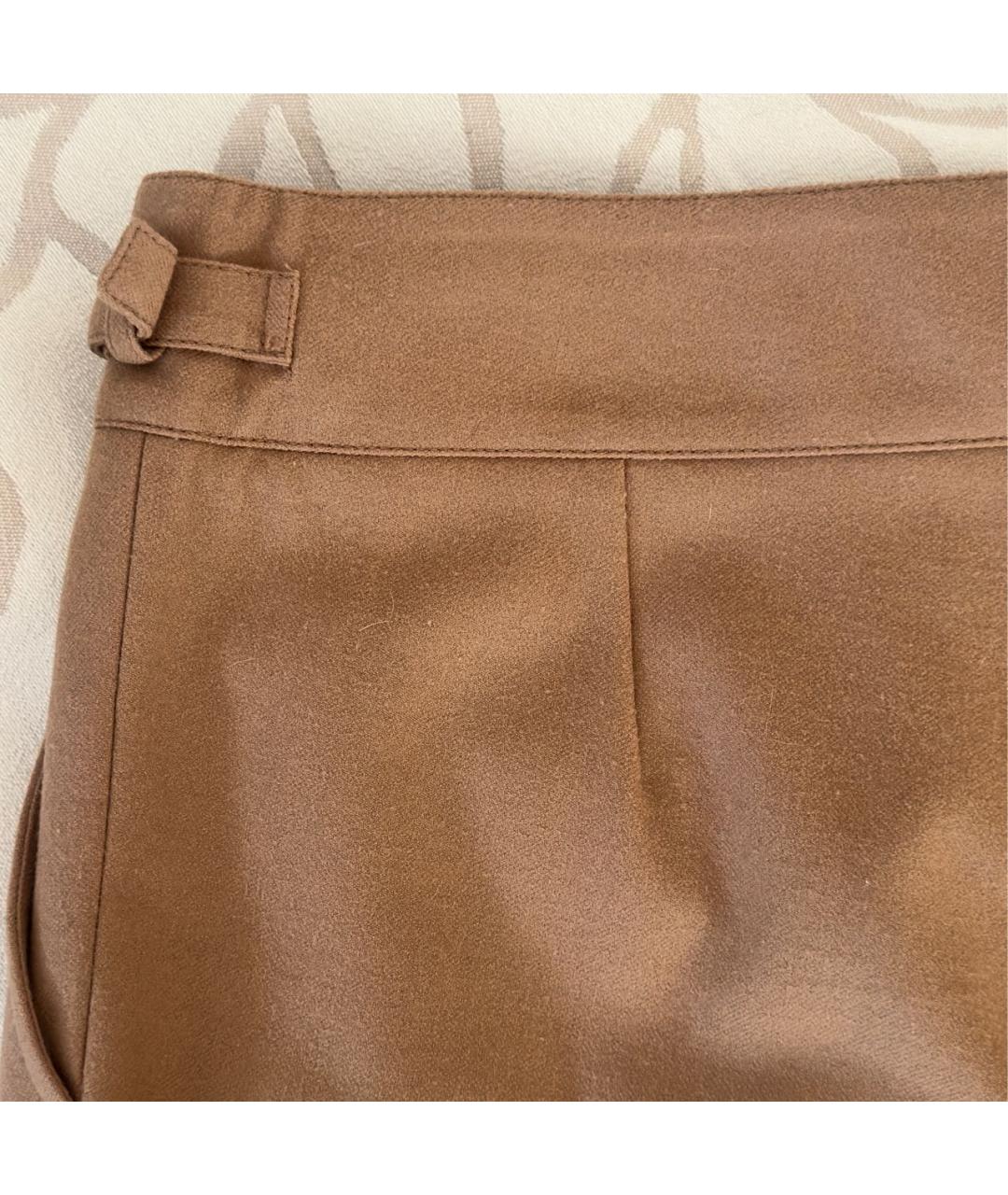 GUCCI Бежевые шерстяные шорты, фото 7