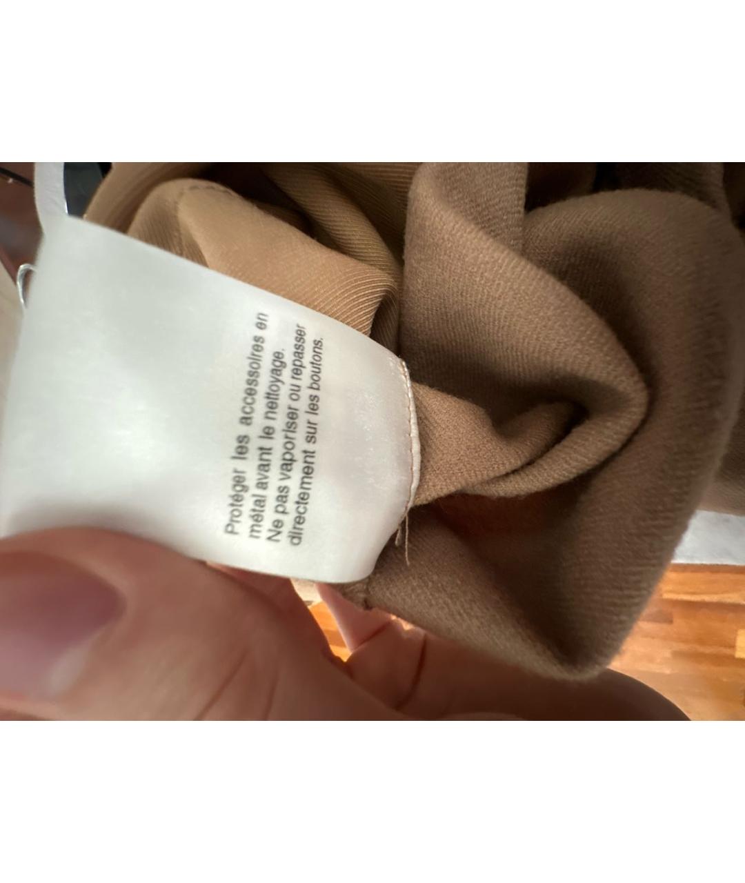 GUCCI Бежевые шерстяные шорты, фото 6