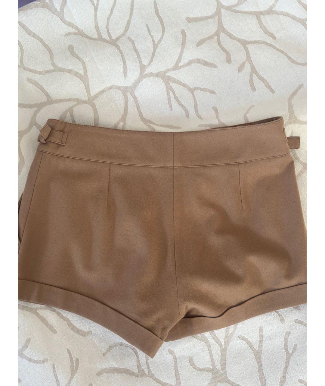 GUCCI Бежевые шерстяные шорты, фото 2