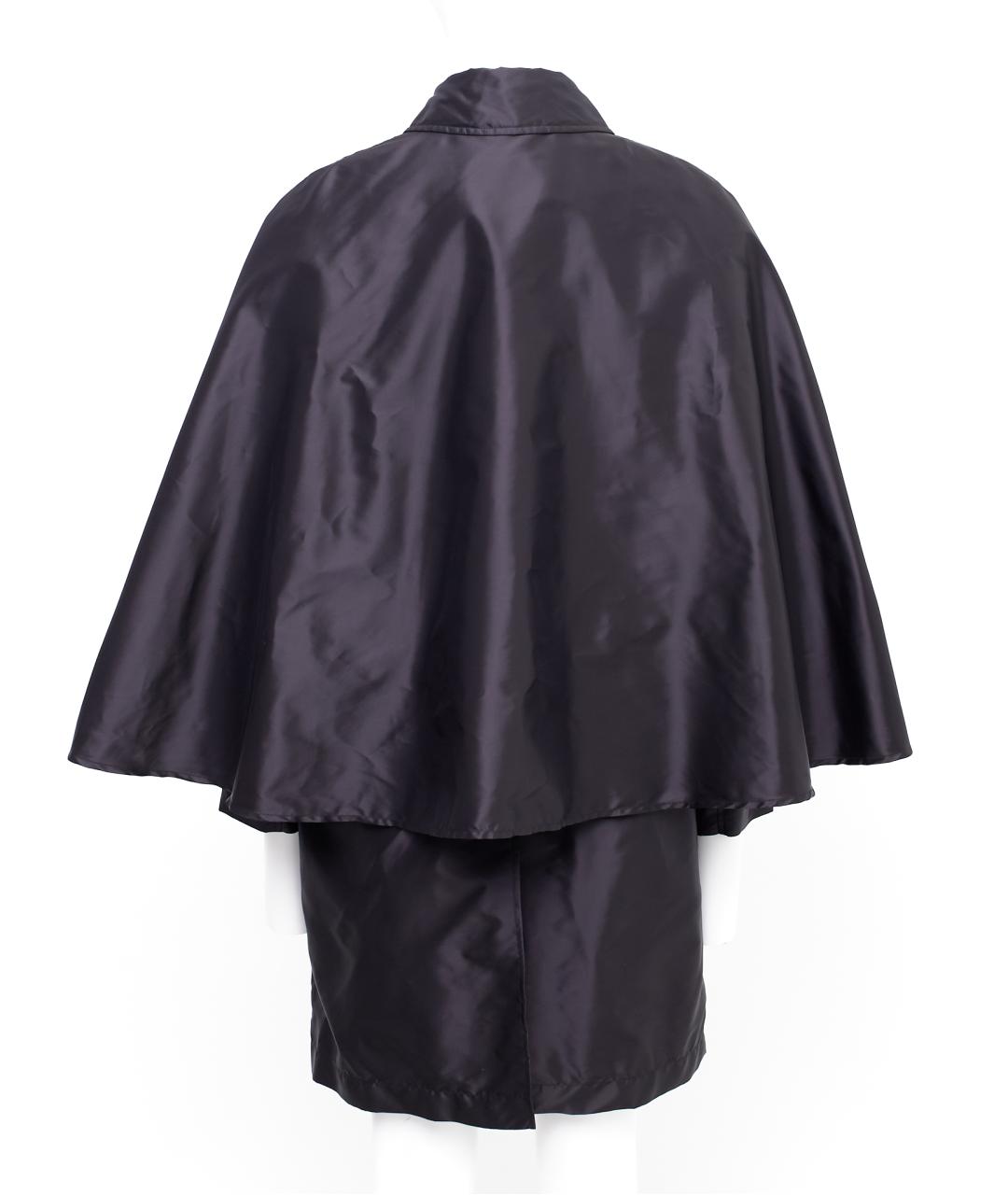 BURBERRY Черный полиэстеровый тренч/плащ, фото 2