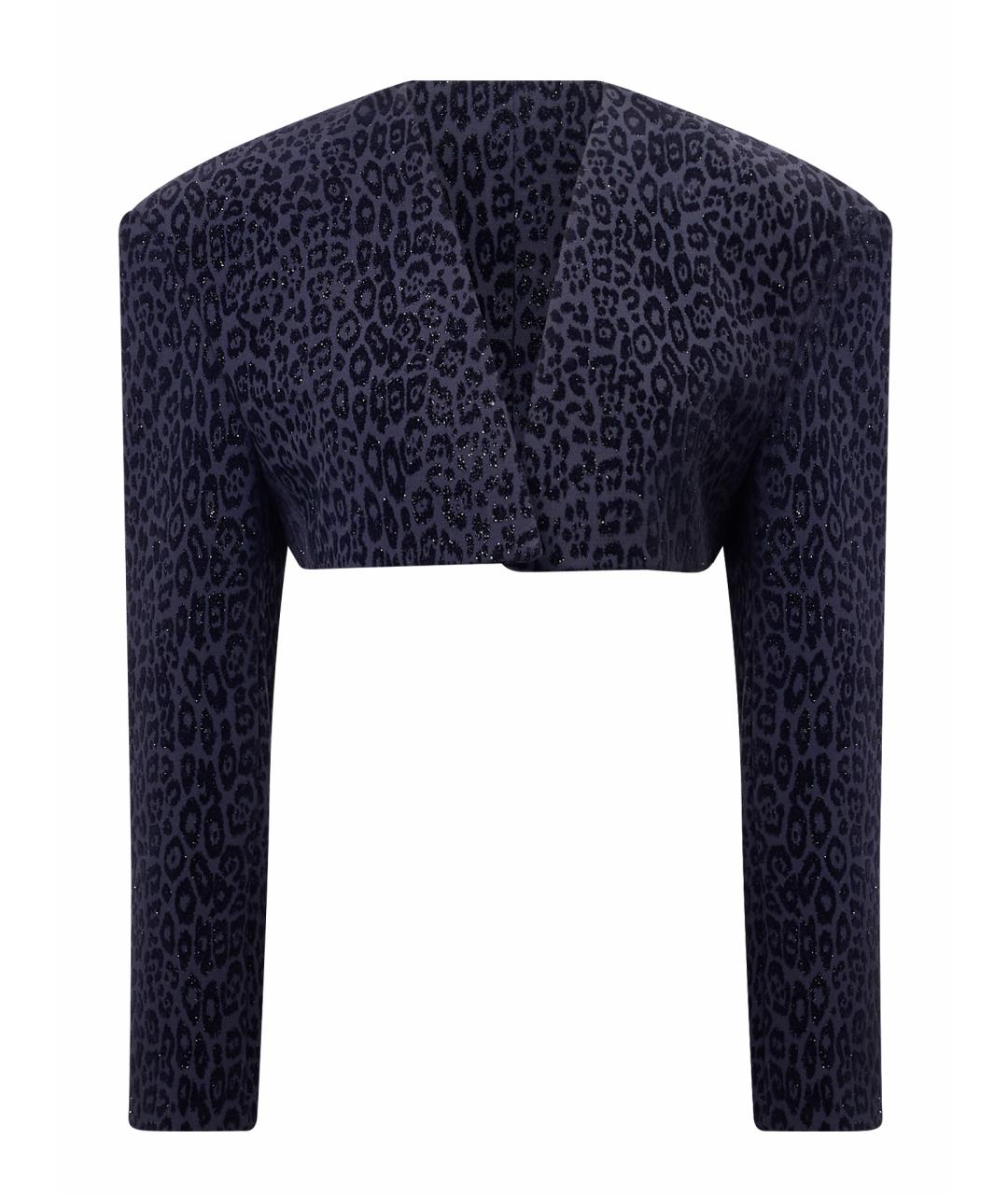 BALMAIN Серый полиэстеровый жакет/пиджак, фото 1