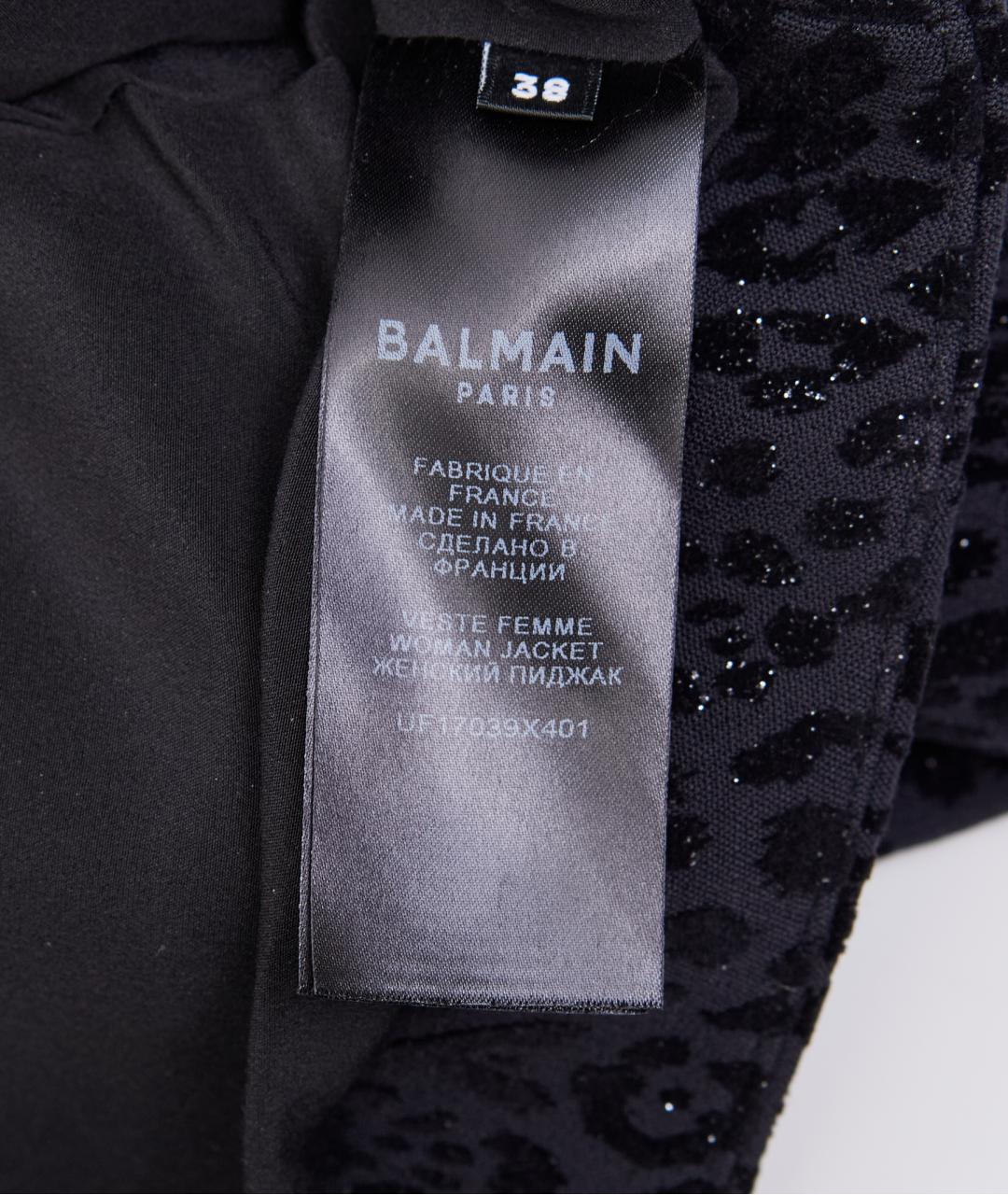 BALMAIN Серый полиэстеровый жакет/пиджак, фото 4