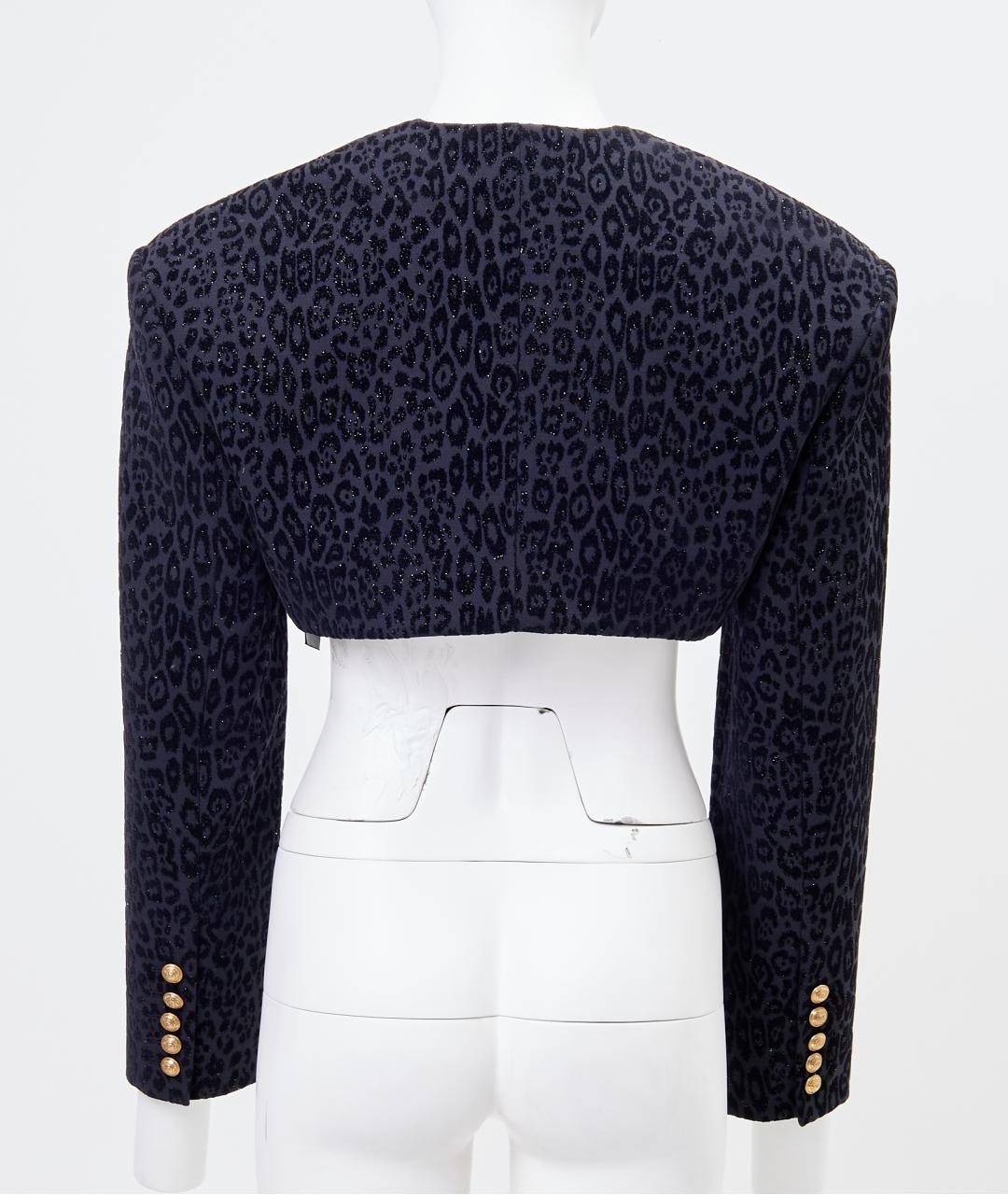 BALMAIN Серый полиэстеровый жакет/пиджак, фото 2