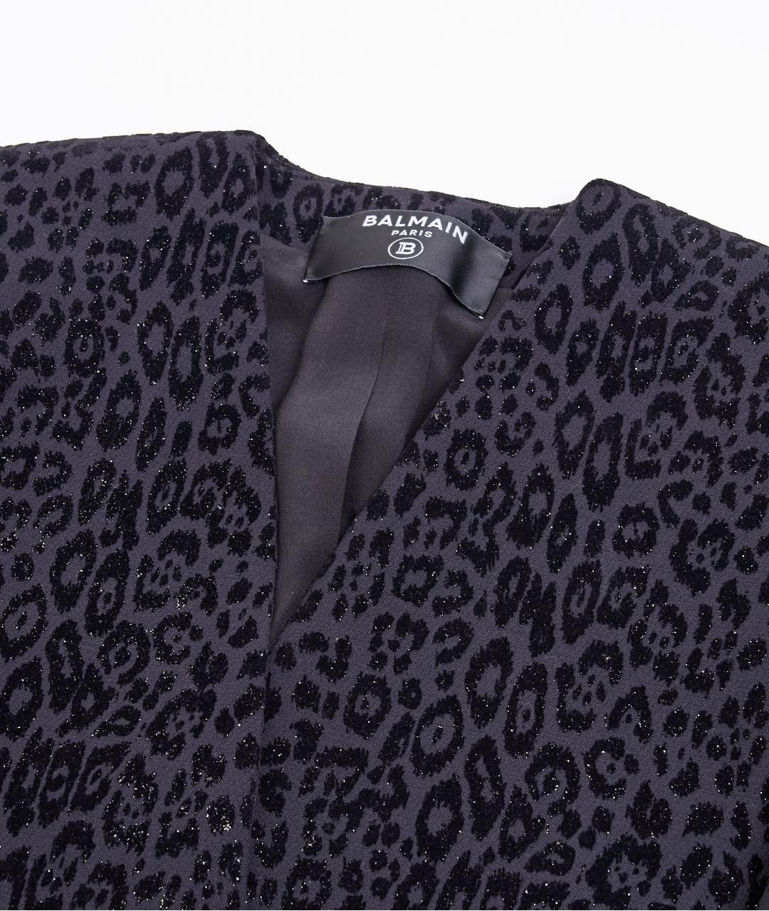 BALMAIN Серый полиэстеровый жакет/пиджак, фото 6