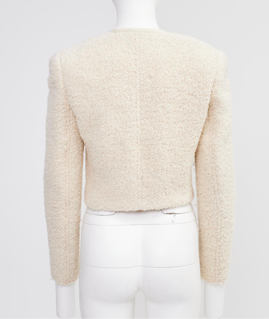 ISABEL MARANT Бежевый шерстяной жакет/пиджак, фото 2