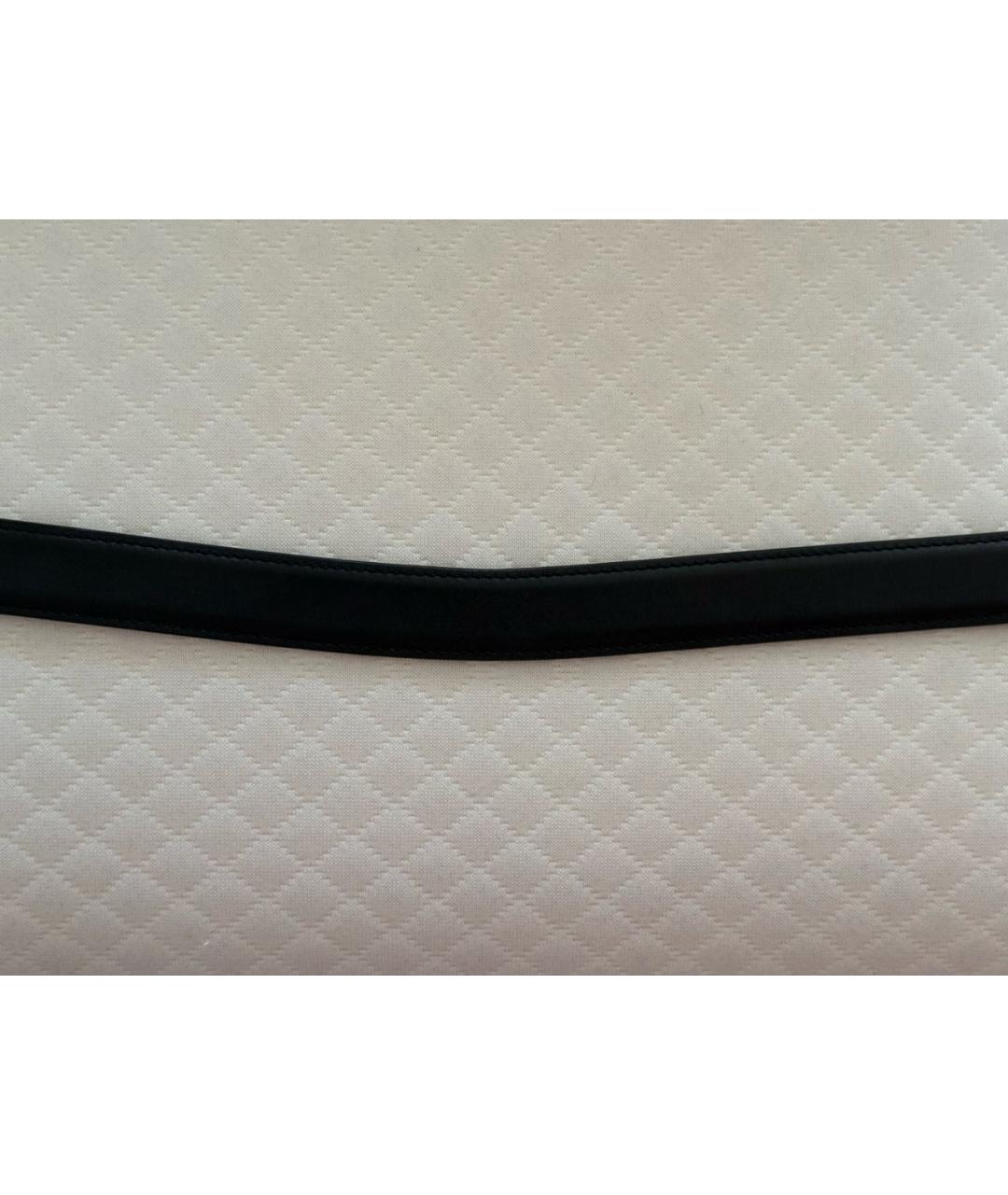 GUCCI Черный кожаный ремень, фото 5