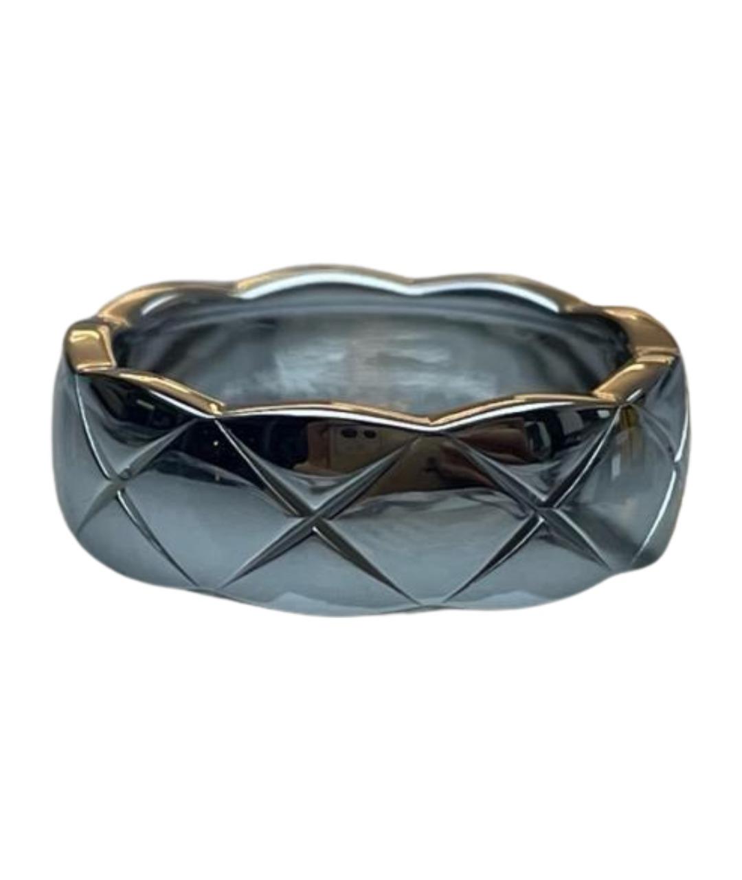 CHANEL Серебряное кольцо из белого золота, фото 1