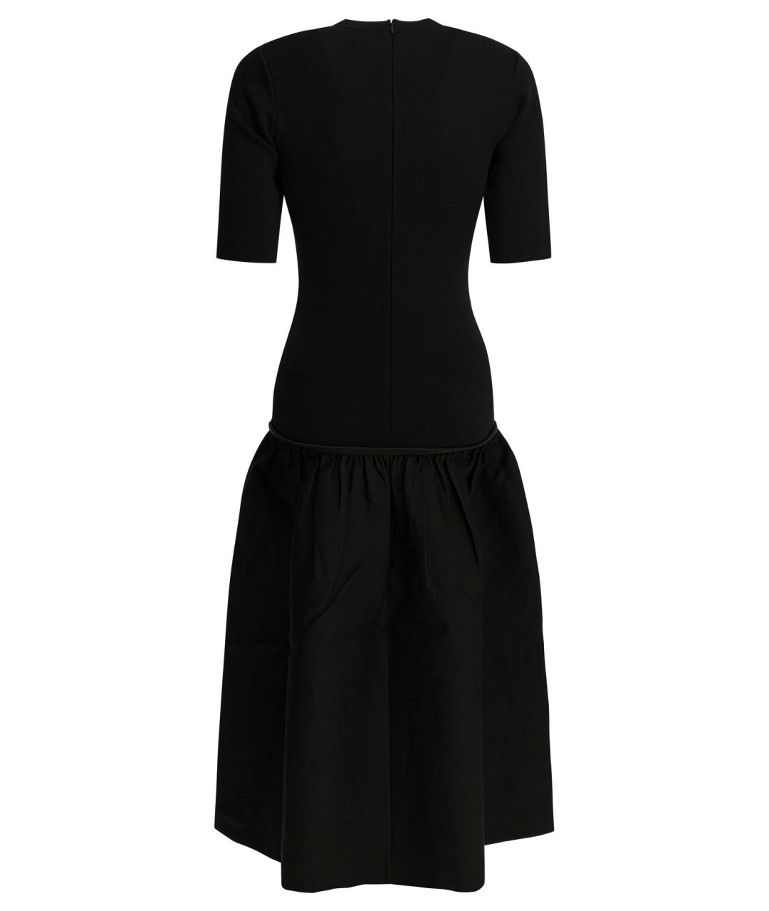 TOTEME Черное вискозное повседневное платье, фото 2