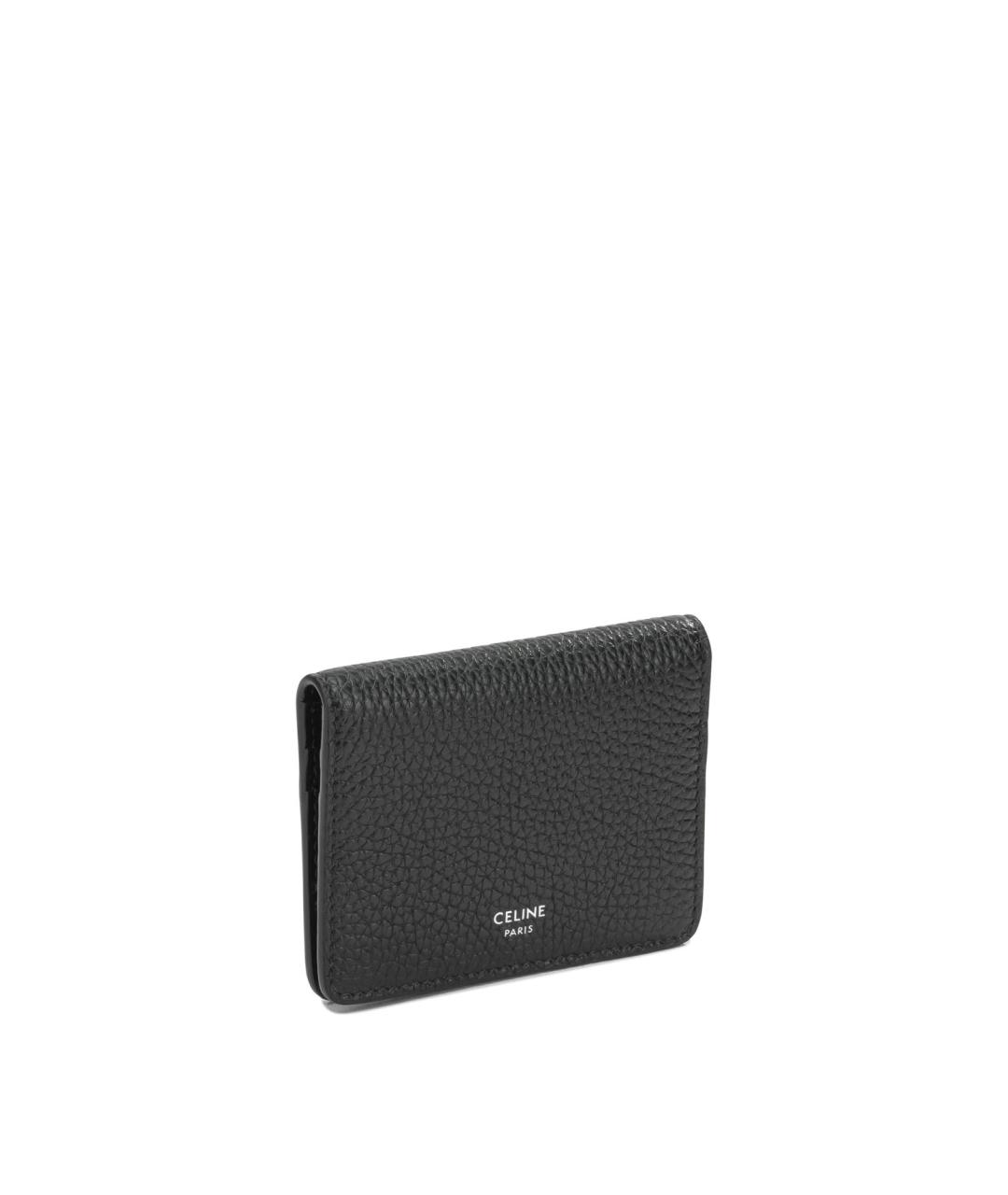 CELINE Черный кожаный кардхолдер, фото 2