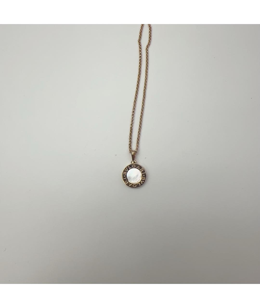 BVLGARI Золотое колье из розового золота, фото 8