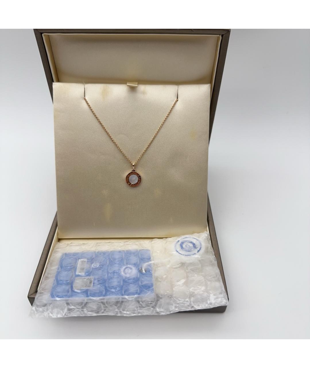 BVLGARI Золотое колье из розового золота, фото 4