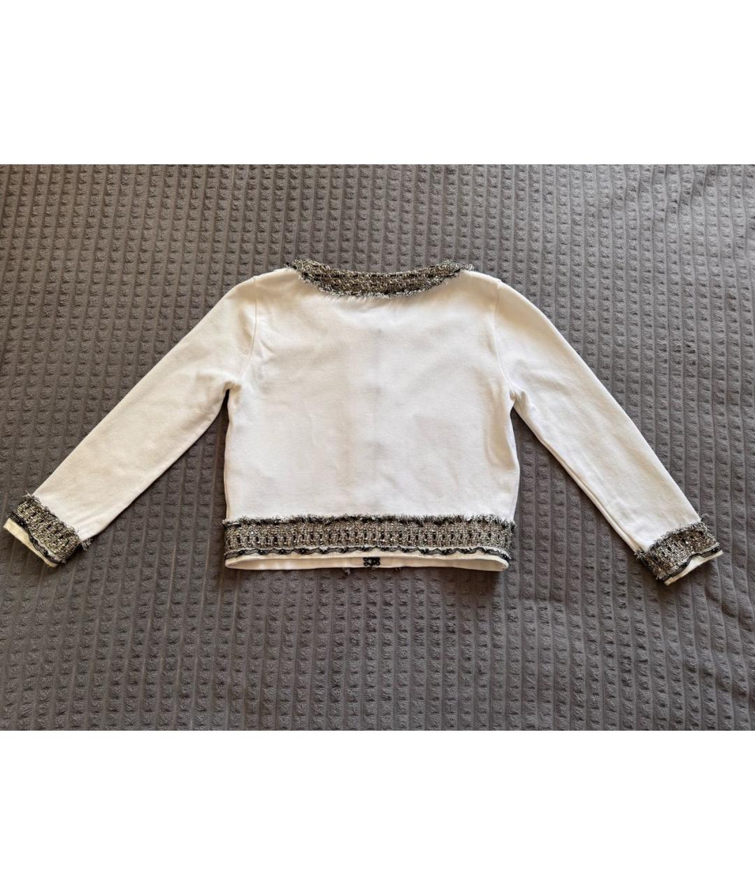 BLUMARINE Белый вискозный жакет/пиджак, фото 2