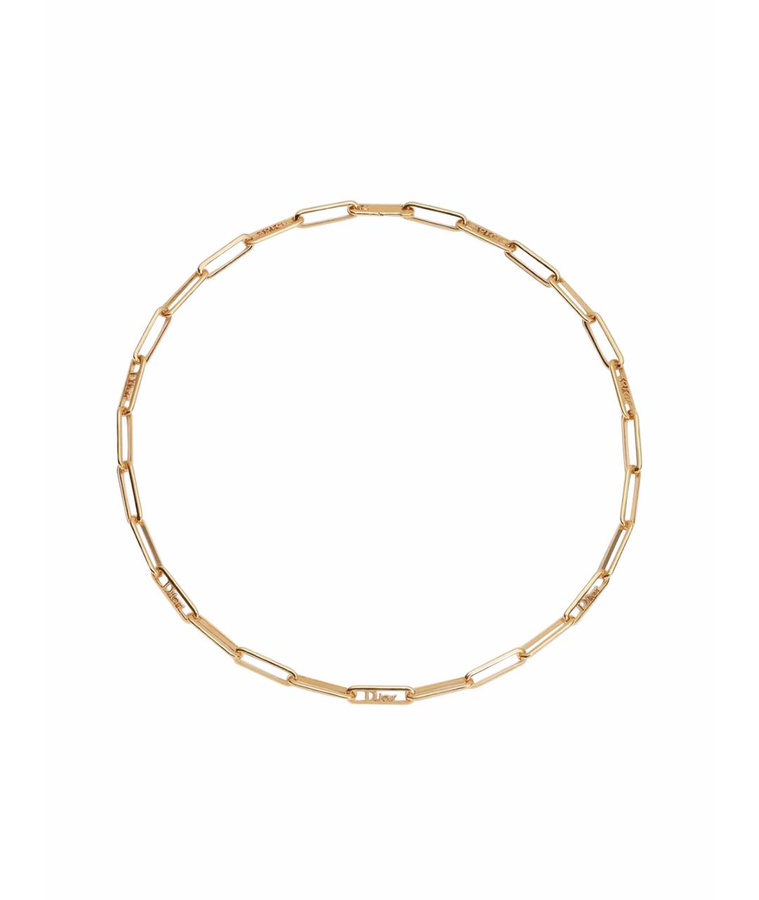 CHRISTIAN DIOR Золотое колье, фото 1