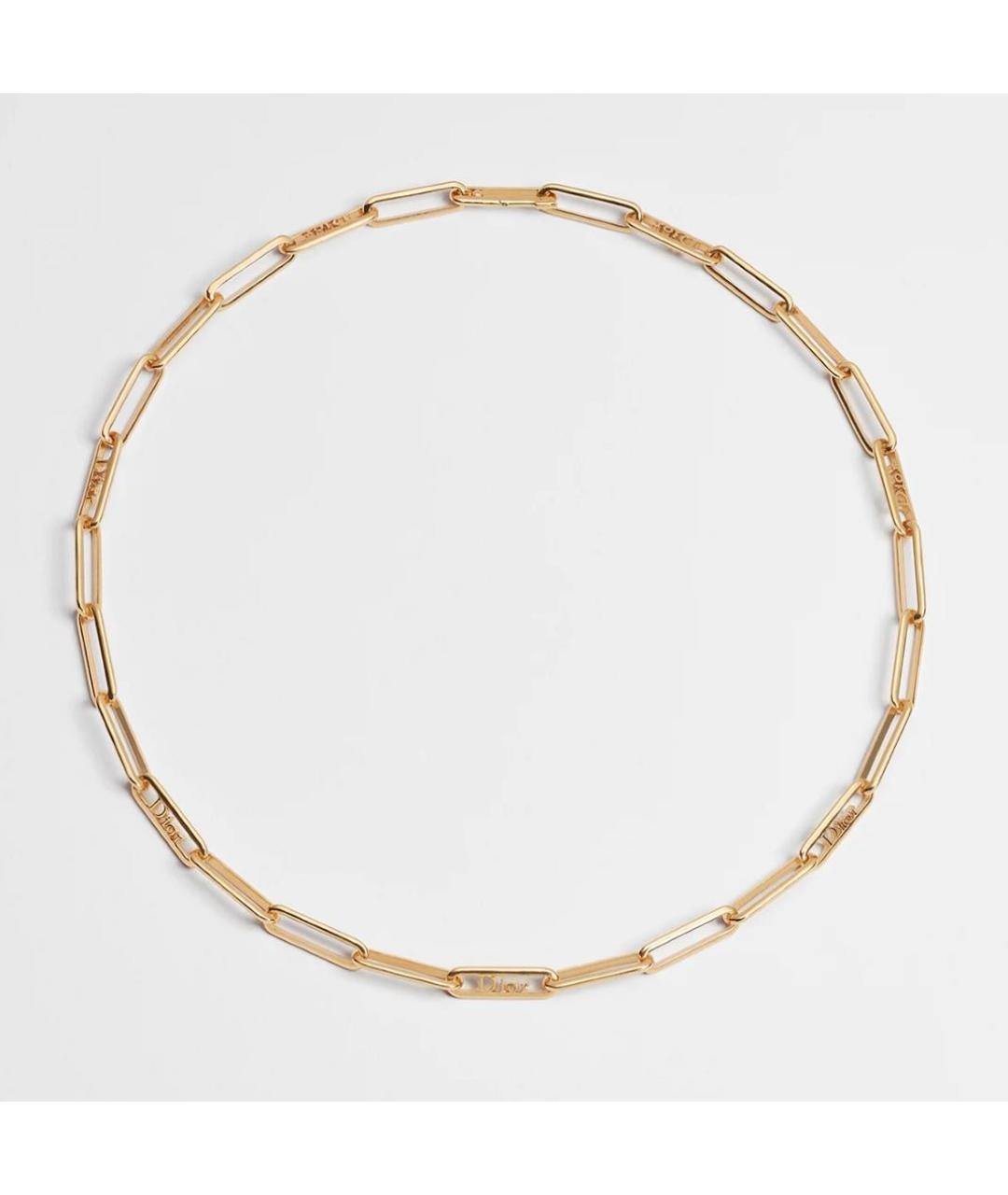 CHRISTIAN DIOR Золотое колье, фото 4