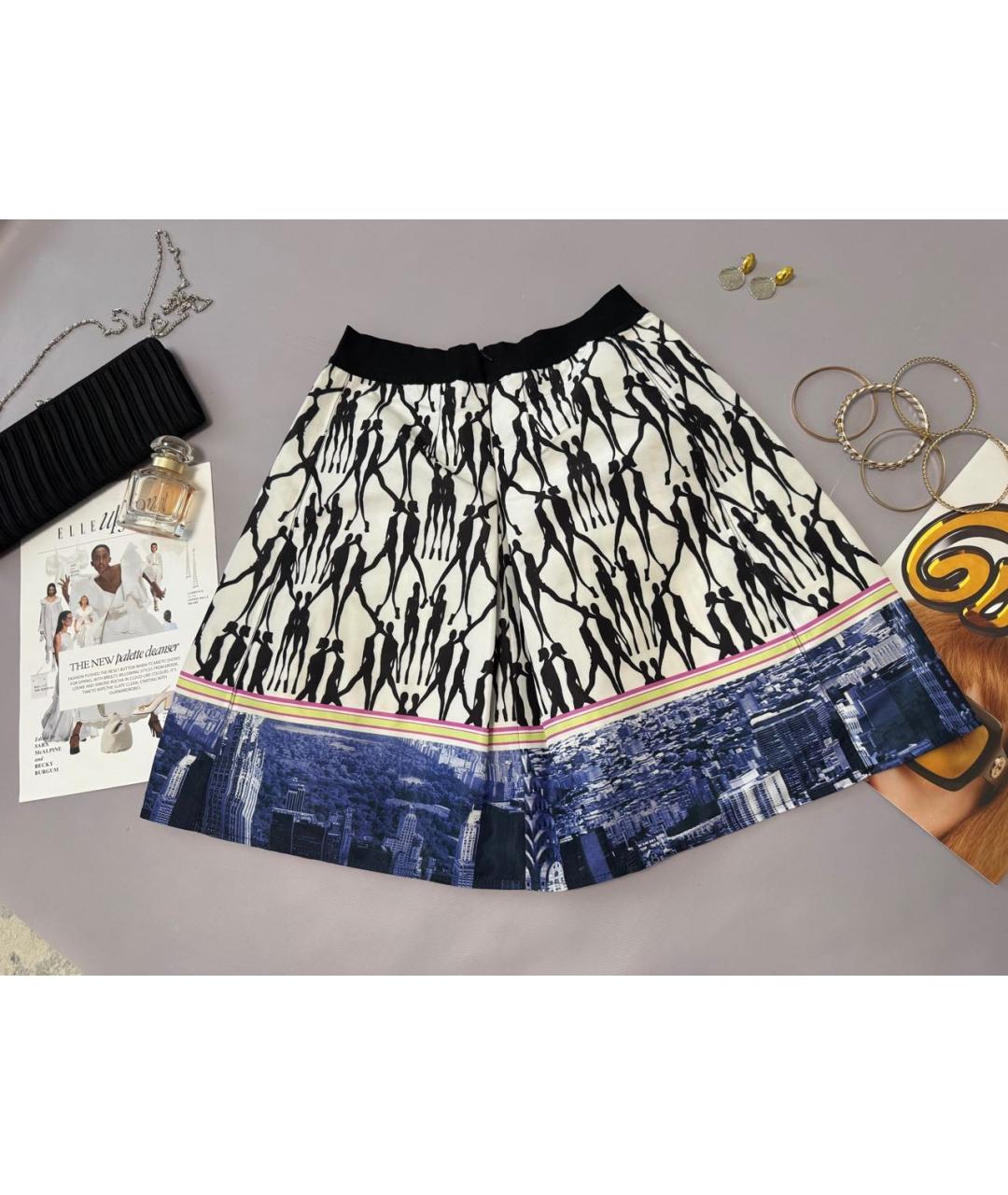 PINKO Мульти полиэстеровая юбка мини, фото 2