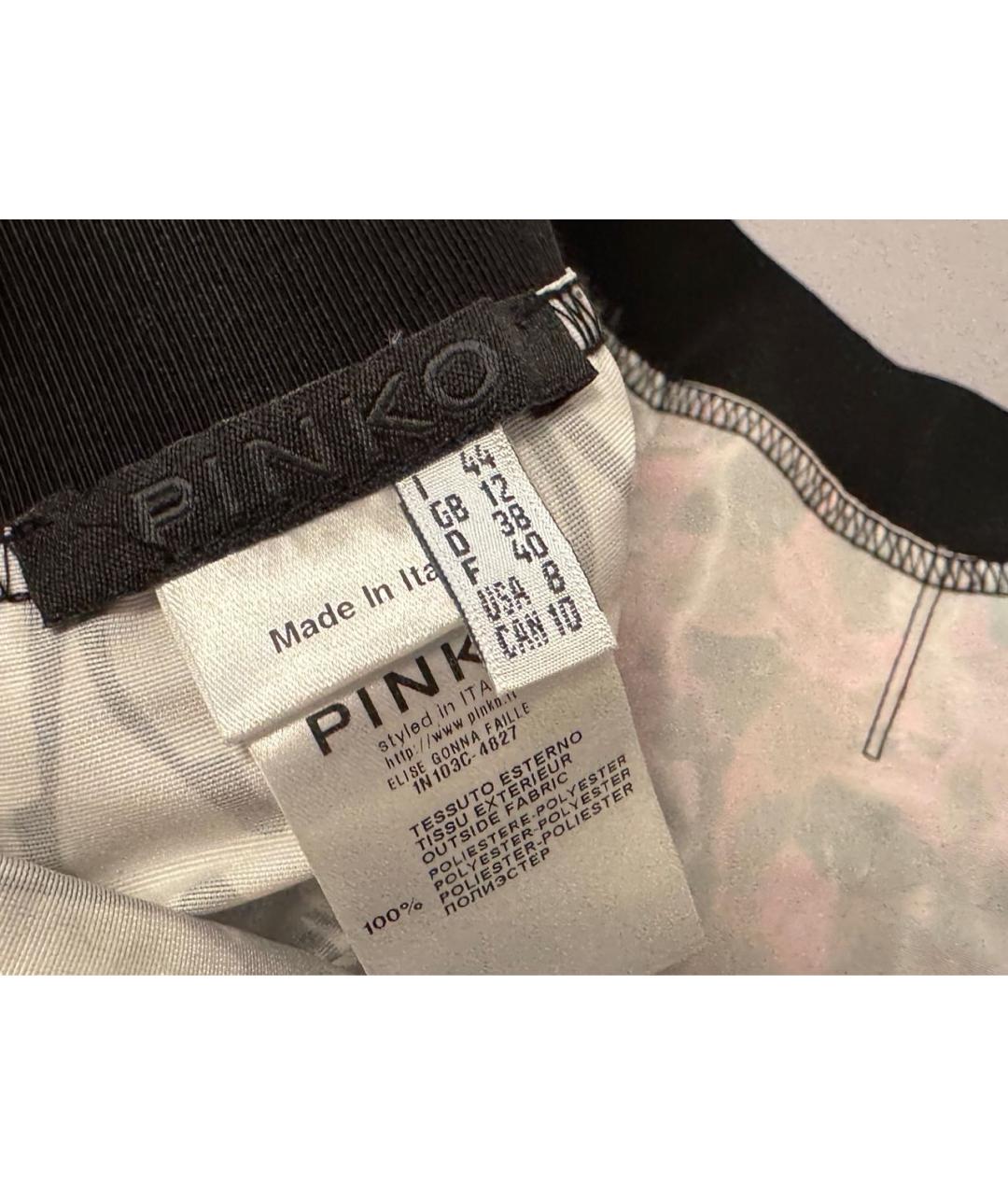 PINKO Мульти полиэстеровая юбка мини, фото 5