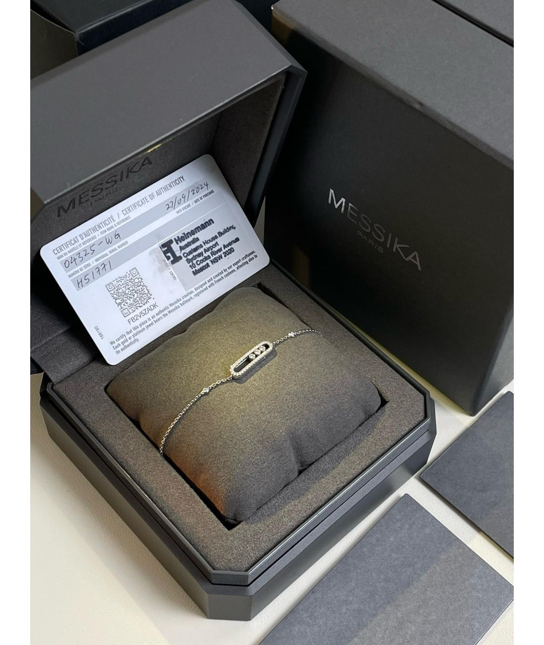 MESSIKA Серебрянный браслет из белого золота, фото 5