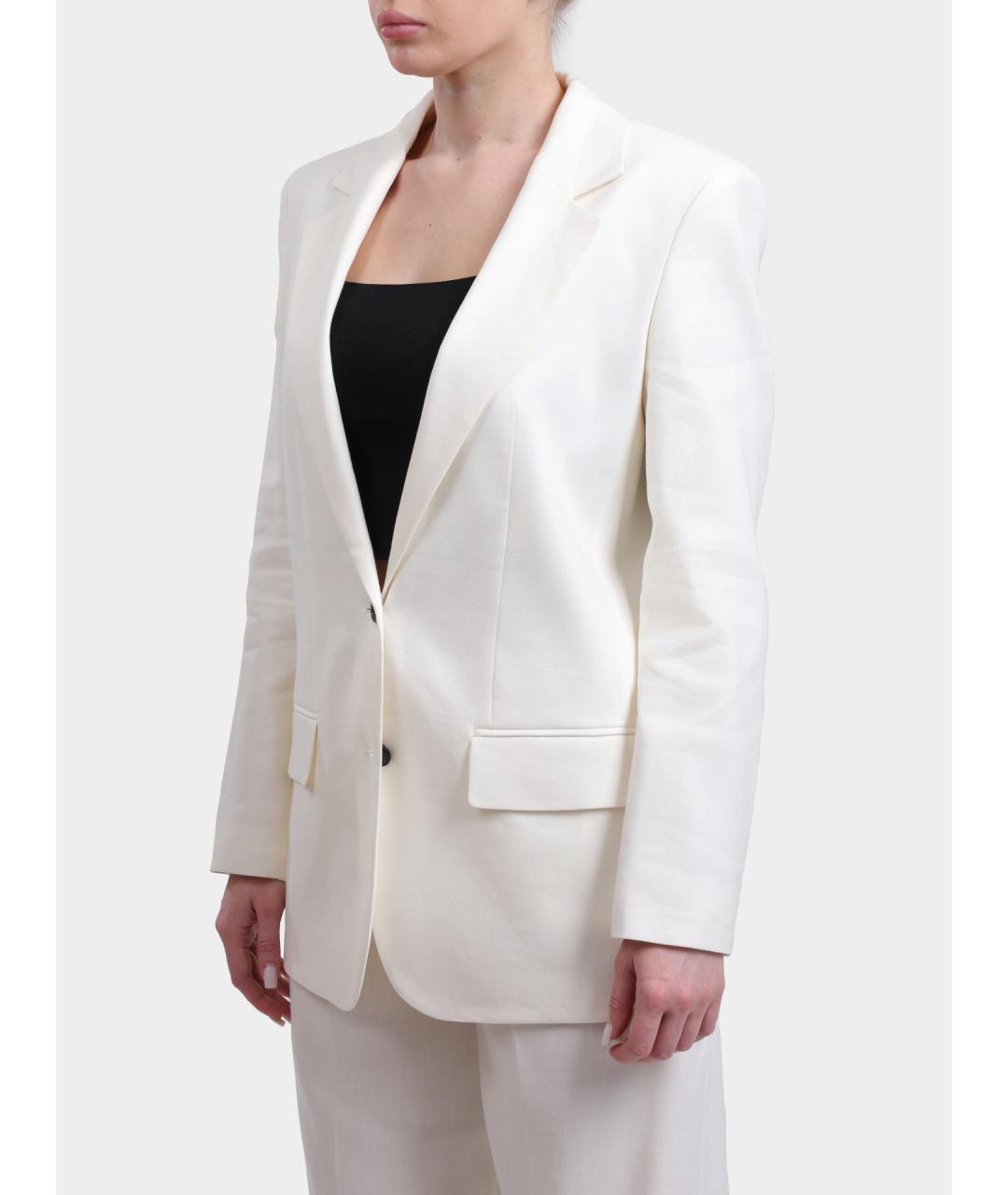 HUGO Белый жакет/пиджак, фото 3