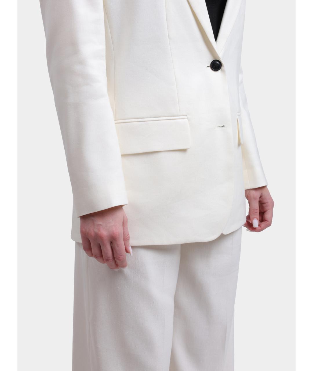 HUGO Белый жакет/пиджак, фото 4