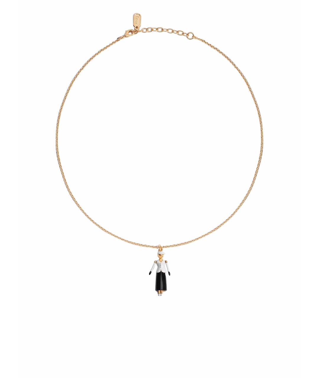 CHANEL Золотое колье, фото 1