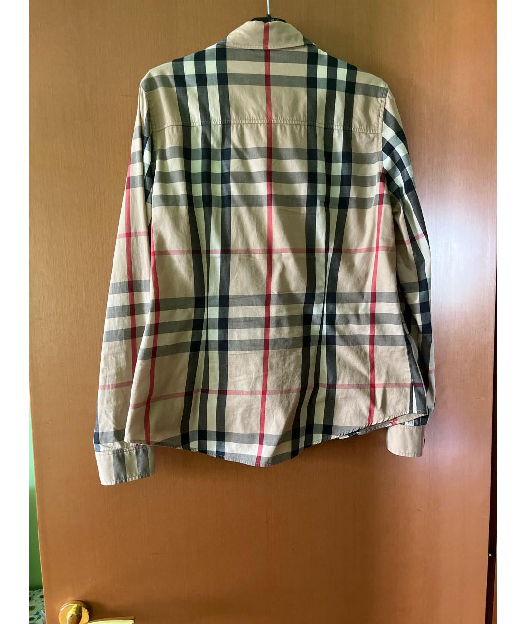 BURBERRY Мульти хлопковая рубашка, фото 2