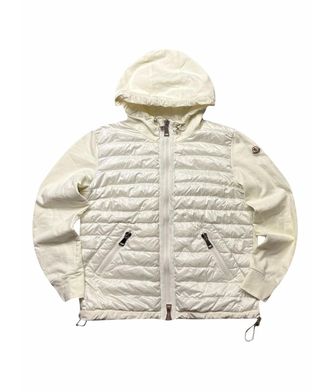 MONCLER Бежевая хлопковая куртка, фото 1