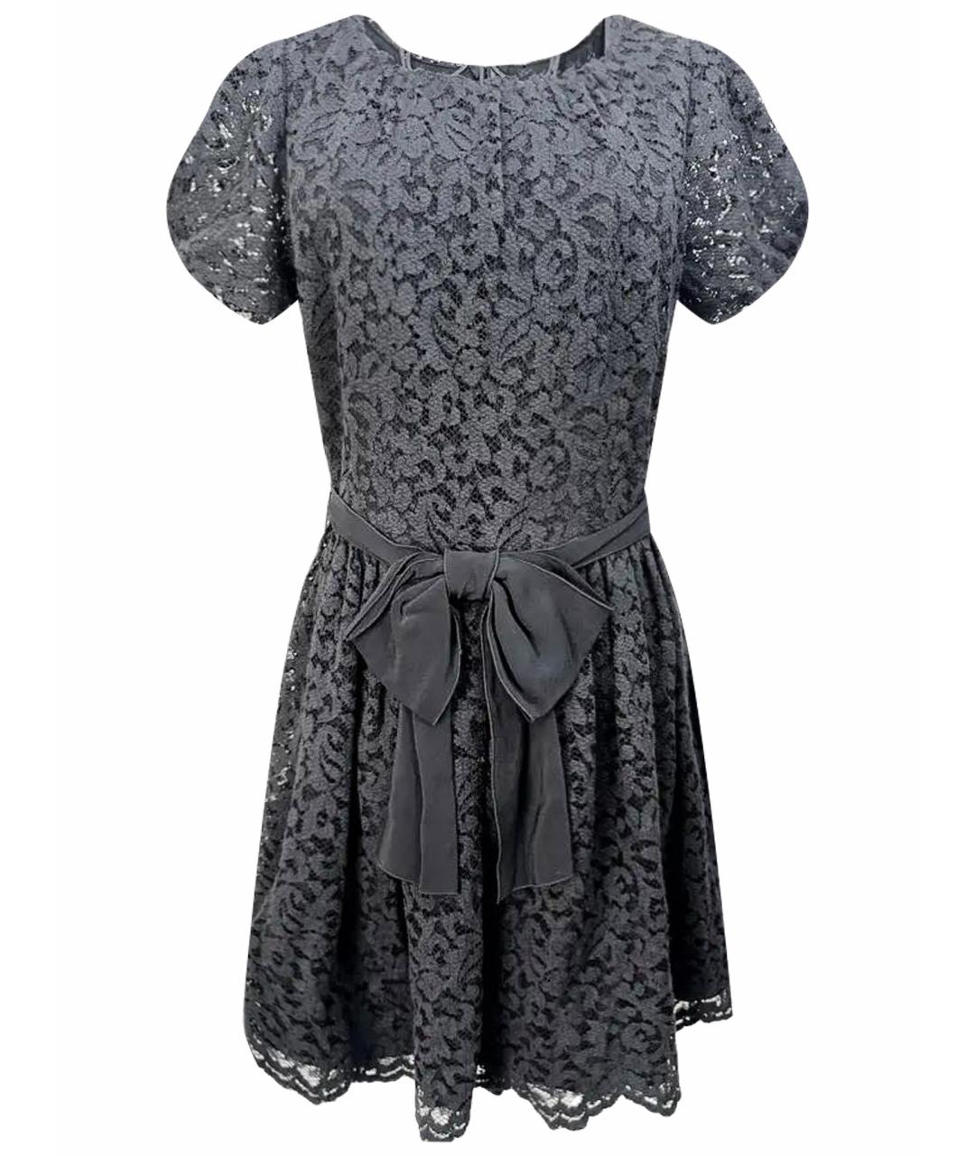 DOLCE&GABBANA Черное шелковое вечернее платье, фото 1