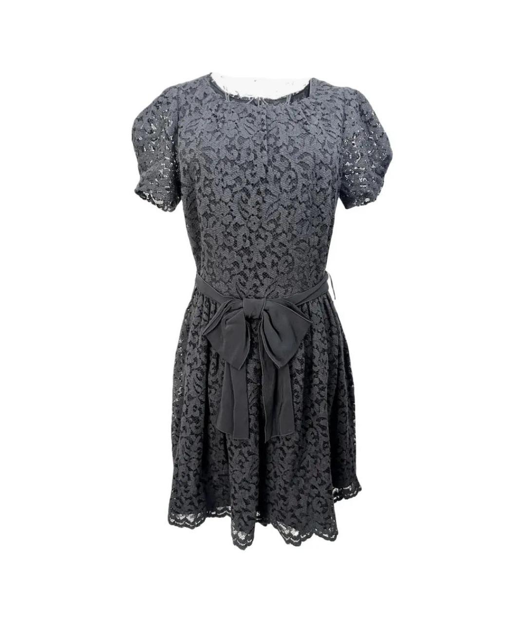 DOLCE&GABBANA Черное шелковое вечернее платье, фото 7