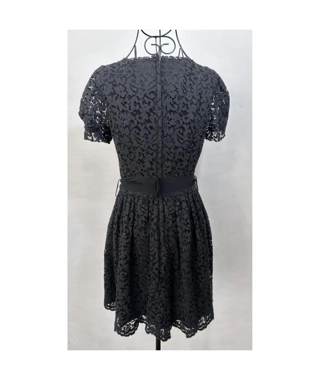 DOLCE&GABBANA Черное шелковое вечернее платье, фото 2