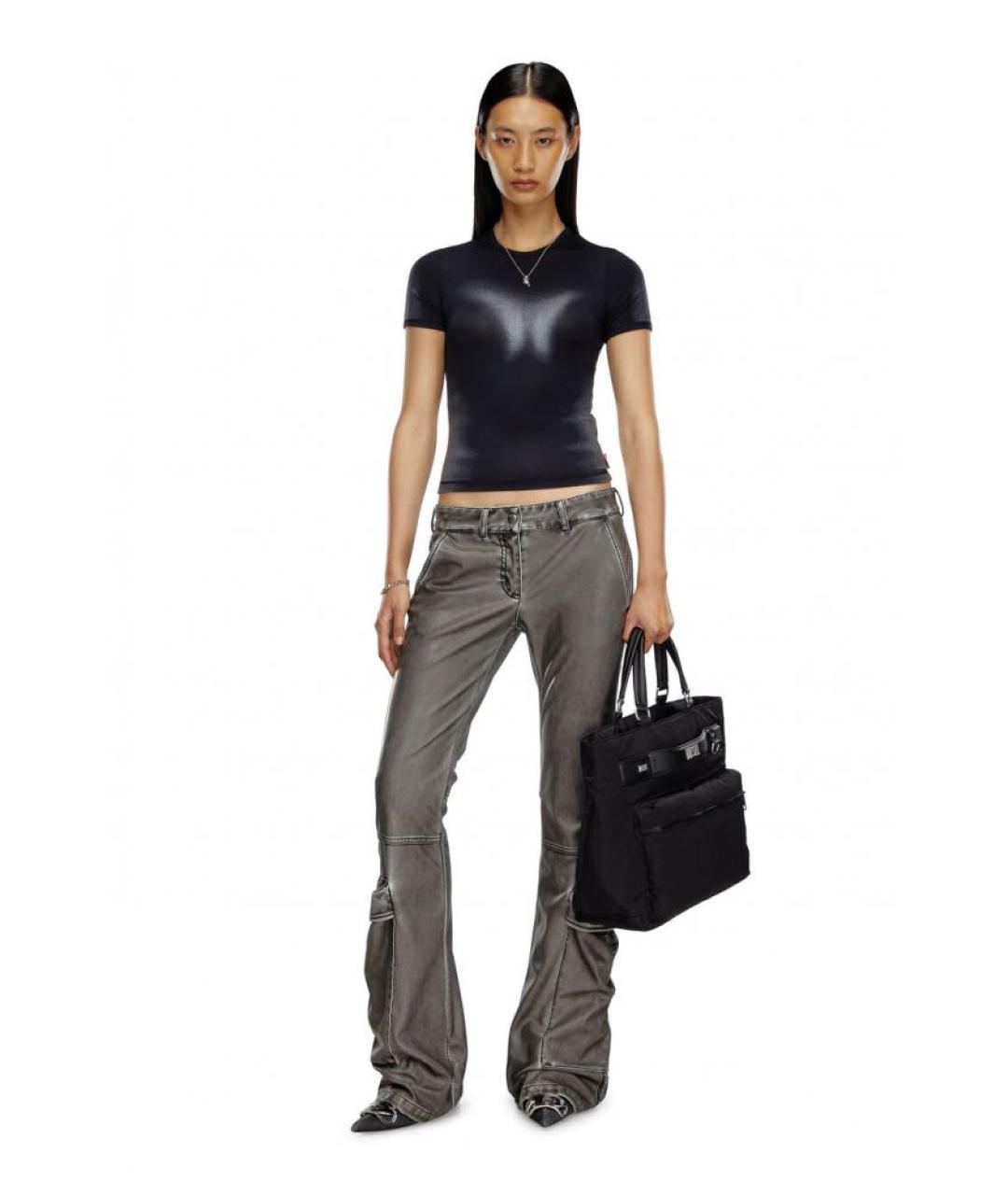 DIESEL Черная футболка, фото 3