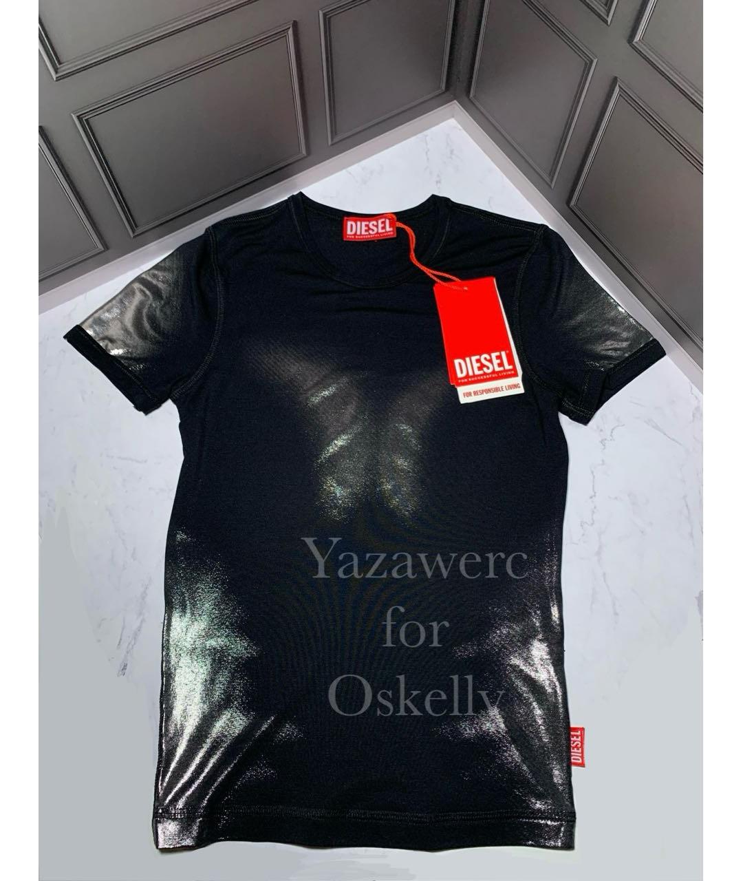 DIESEL Черная футболка, фото 6