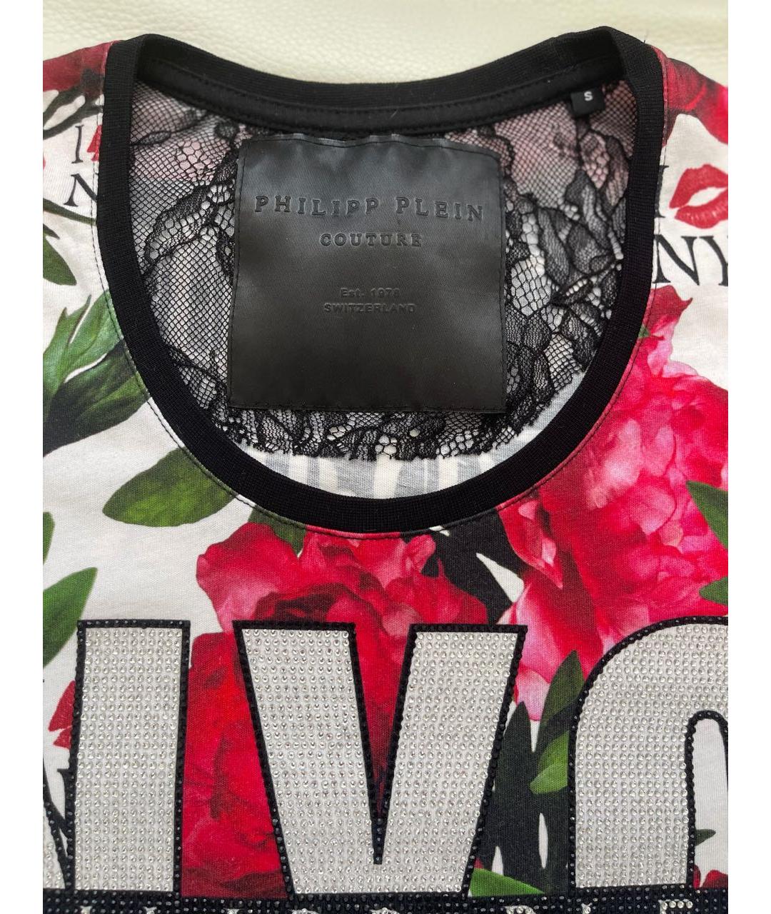 PHILIPP PLEIN Мульти футболка, фото 3