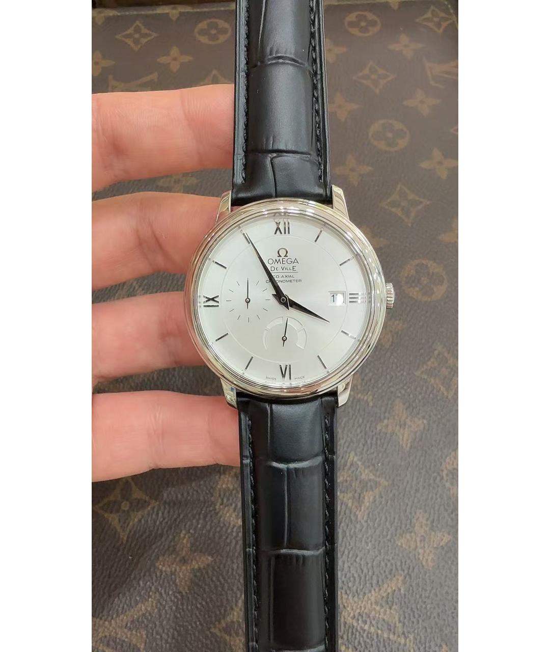 OMEGA Серебряные часы, фото 3