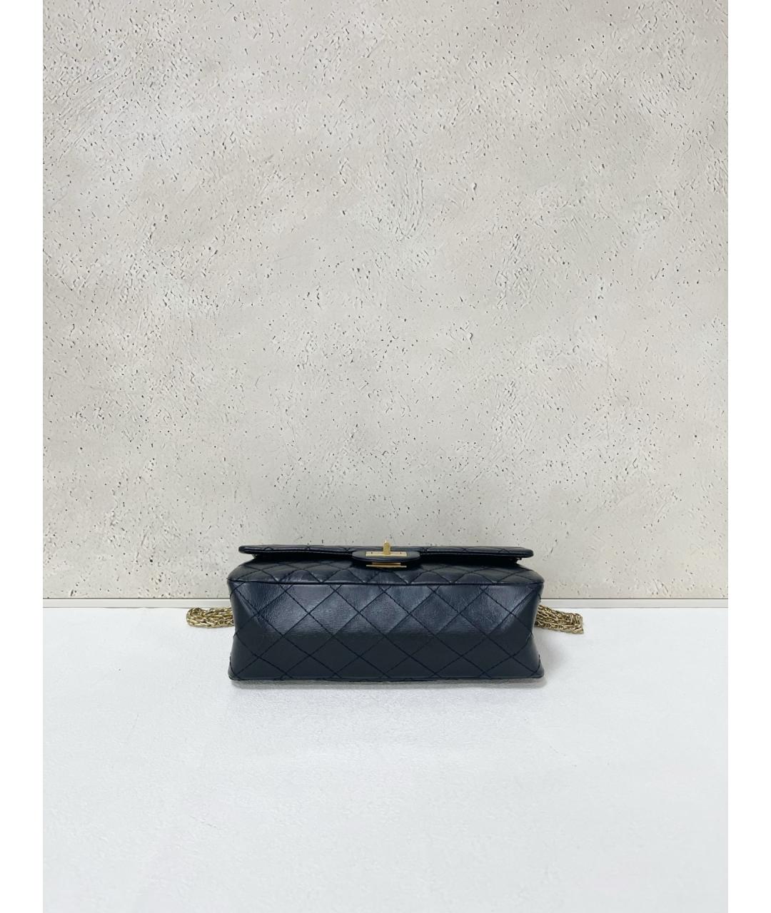 CHANEL Черная кожаная сумка через плечо, фото 5