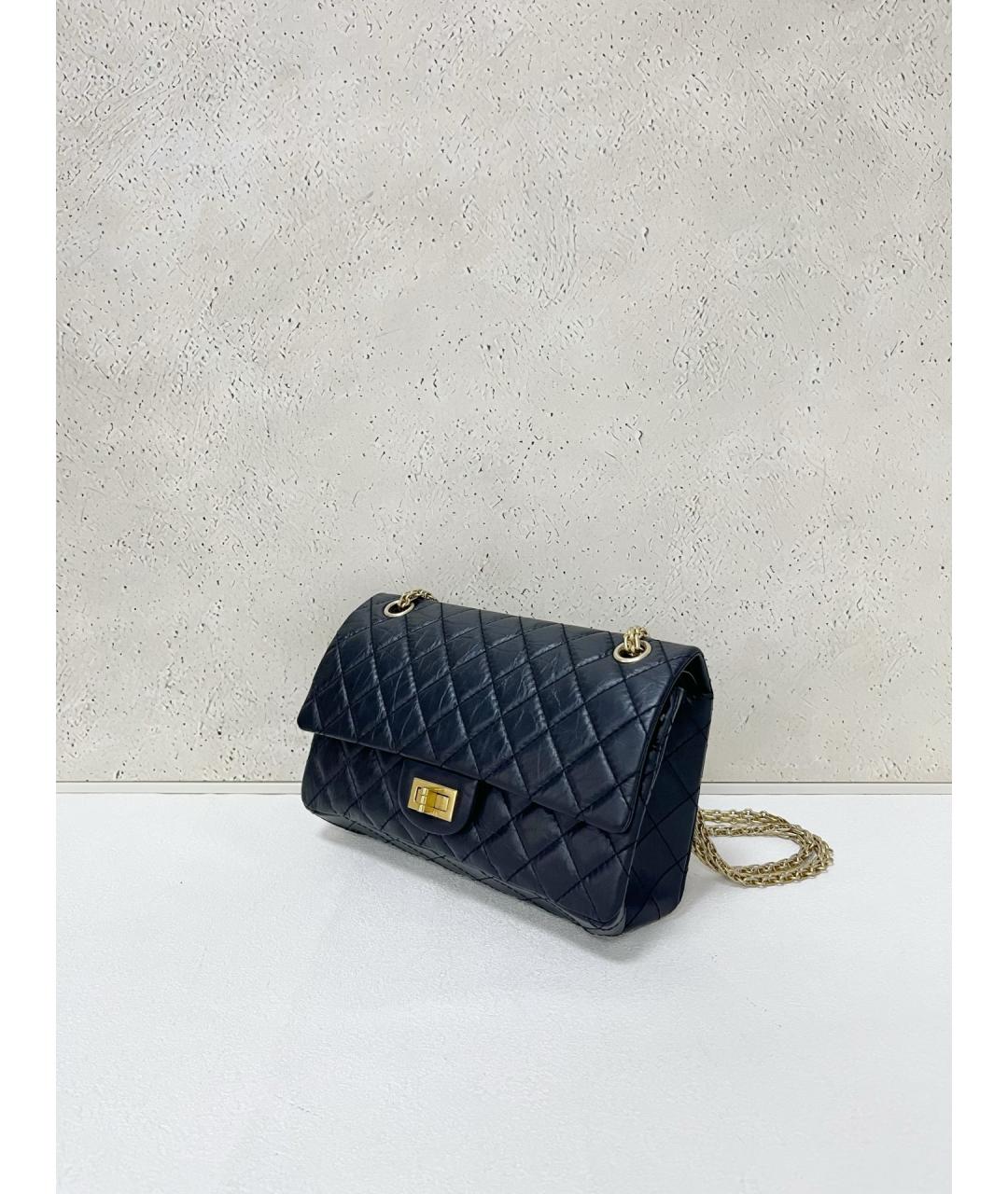 CHANEL Черная кожаная сумка через плечо, фото 3