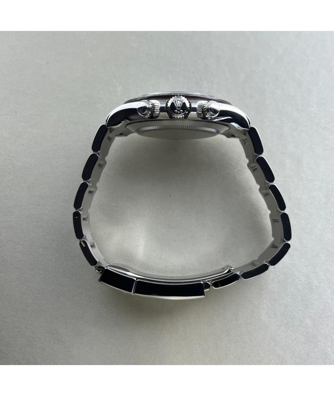 ROLEX Голубые платиновые часы, фото 4