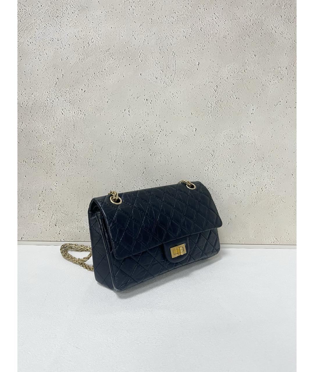 CHANEL Черная кожаная сумка через плечо, фото 3