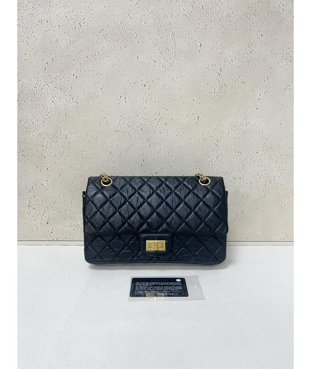 CHANEL Черная кожаная сумка через плечо, фото 6