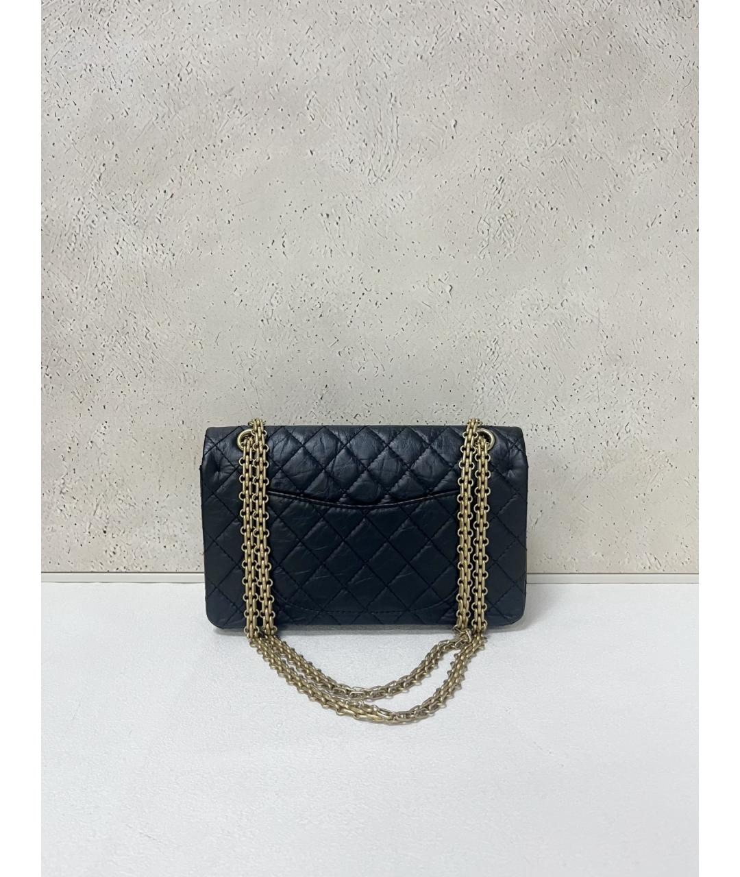 CHANEL Черная кожаная сумка через плечо, фото 2