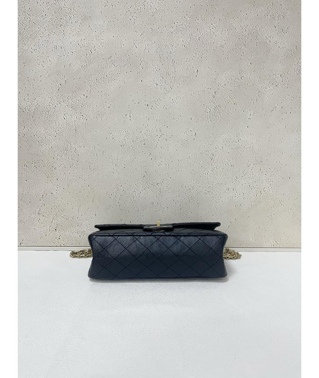 CHANEL Черная кожаная сумка через плечо, фото 5