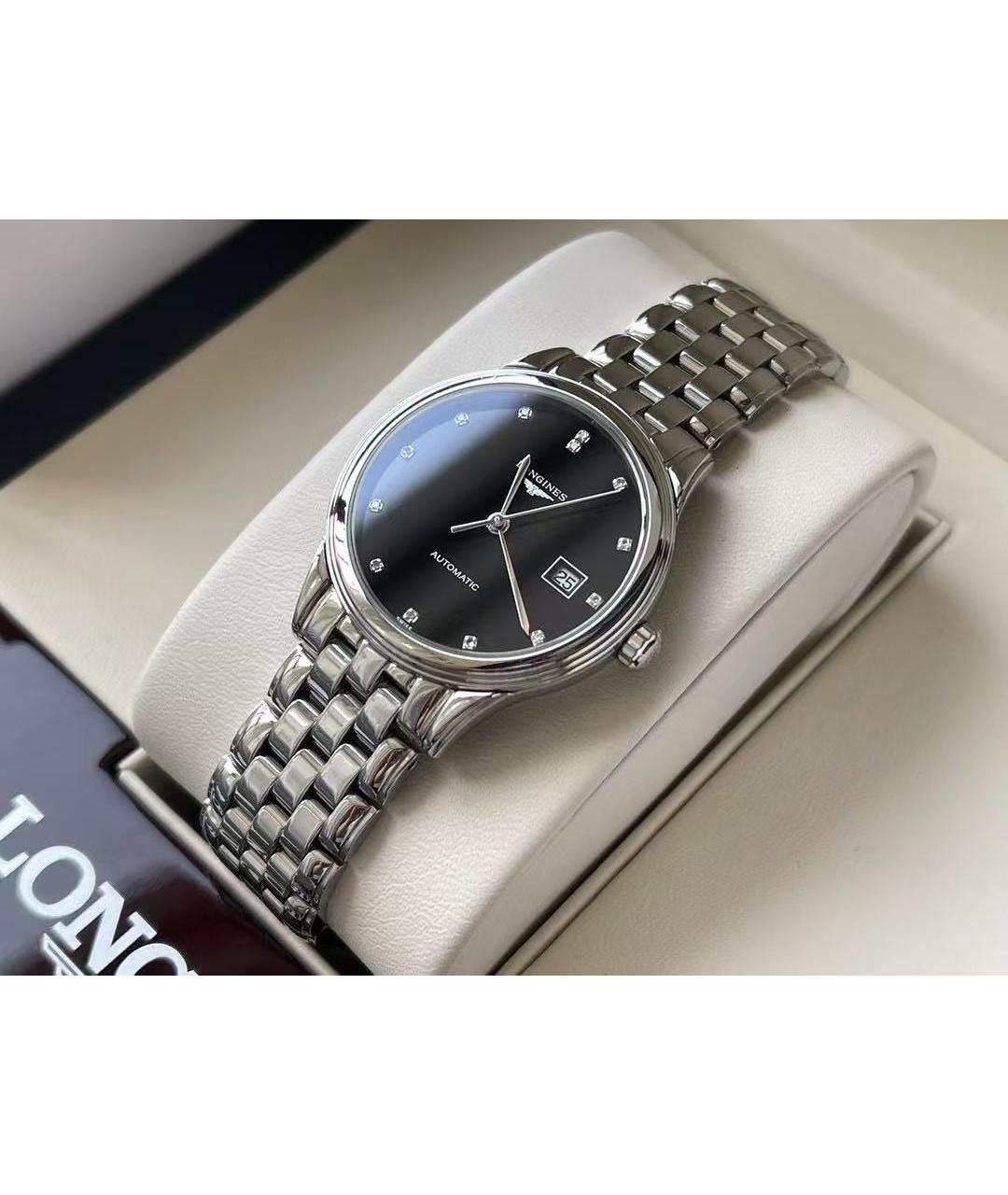 LONGINES Серебряные часы, фото 2