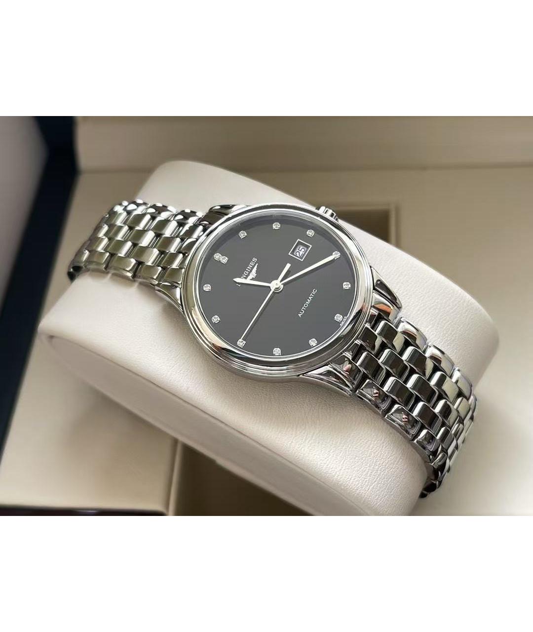 LONGINES Серебряные часы, фото 4